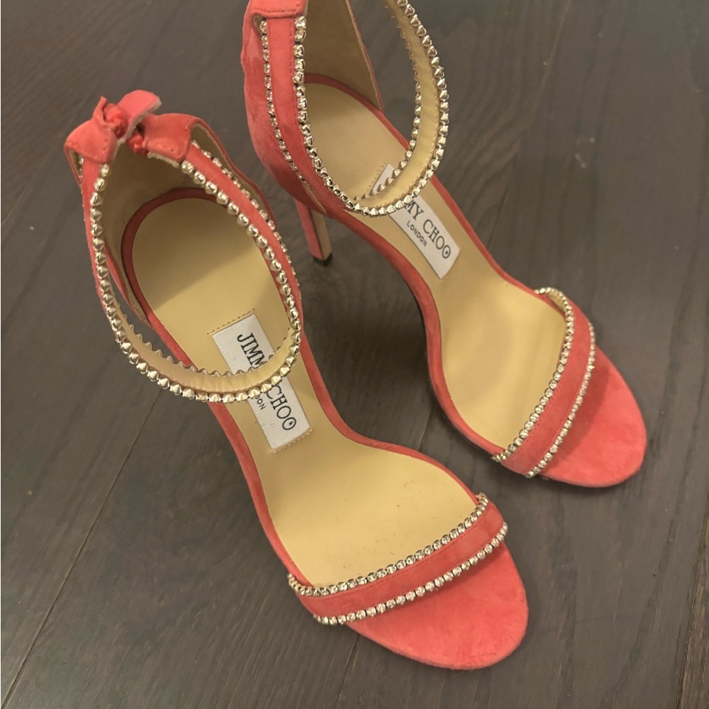 Jimmy Choo Rhinestone Sandals